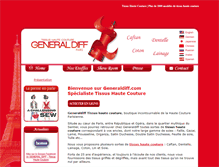 Tablet Screenshot of generaldiff.com